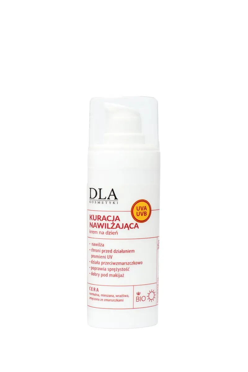 KURACJA NAWILŻAJĄCA krem na dzień SPF 15 30g kosmetyki DLA - obrazek 2